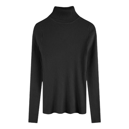 Pull Col Roulé Thermique Femme – Chaud, Ajusté et Polyvalent