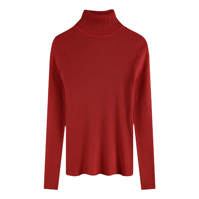 Pull Col Roulé Thermique Femme – Chaud, Ajusté et Polyvalent